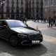 Mercedes-Benz S-Class black chaufferur Barcelona